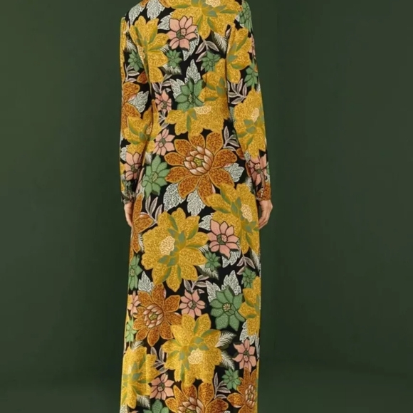 FARM Rio Floral Maxi Dress - Yellow, Green, Pink - Picture 2 of 5